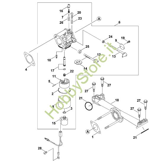 Picture of I - Carburatore FH430V-AS54